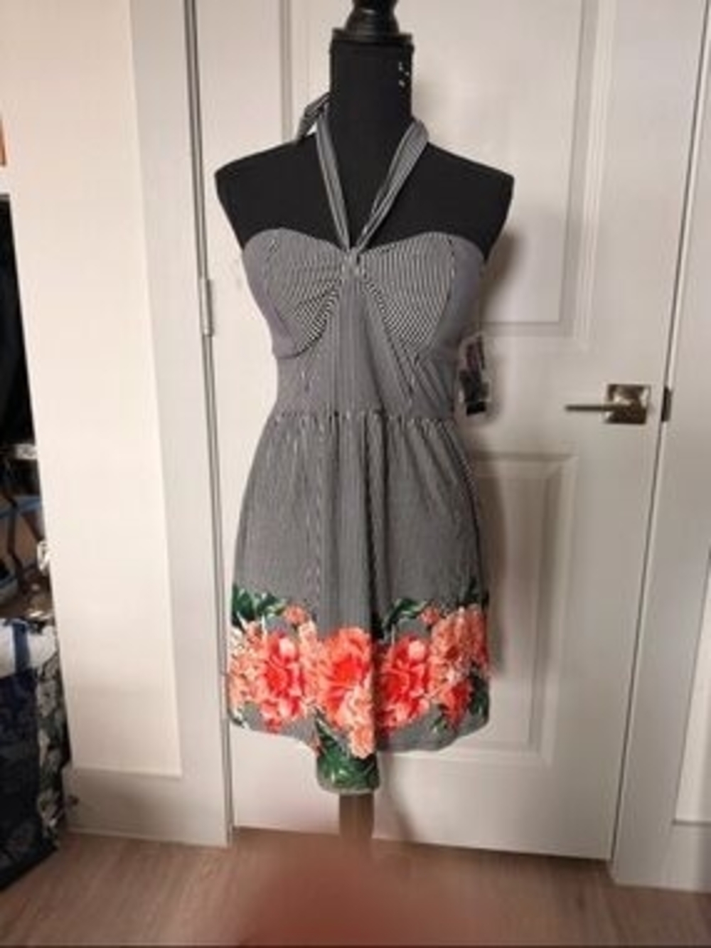Sundress with Floral Border